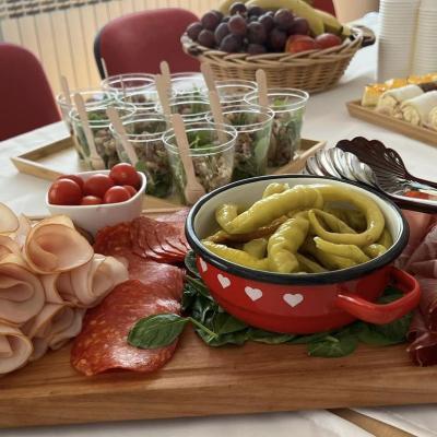 Brunch - finger food i soft drink